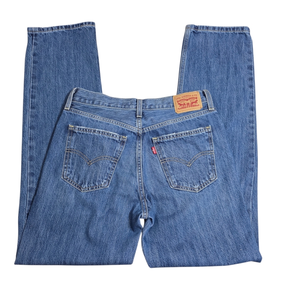 Levis Low Pro Straight Jeans Sz 26 - Picture 6 of 8